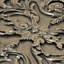 Backsplash Metal Mural Tile Hand Made Plaque Viola 12x18-66099092