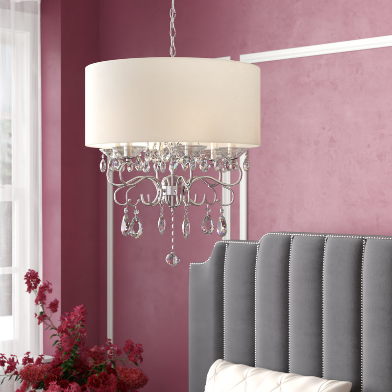 Lustre tambour 6 lumières Norene