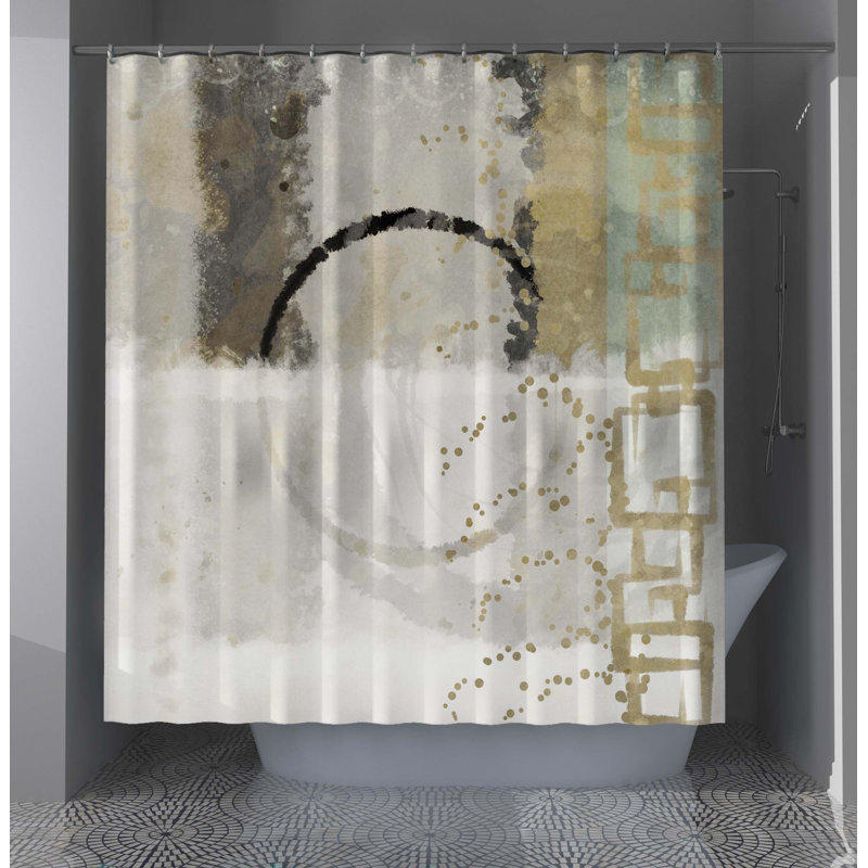 Abstract Shower Curtain