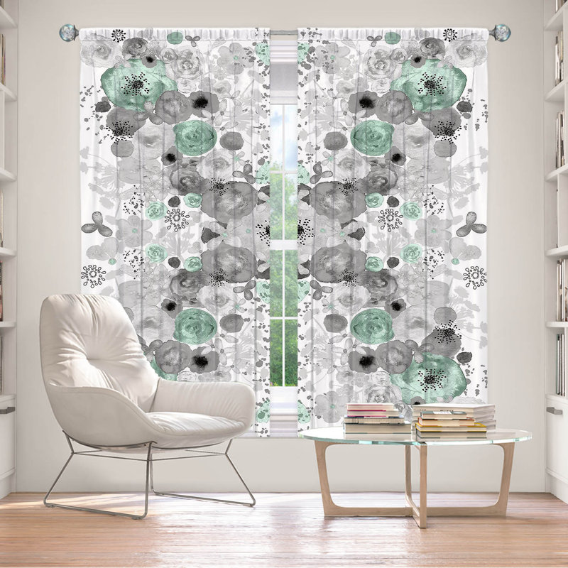 Room Darkening Curtain Pair, 40" W x 82" L