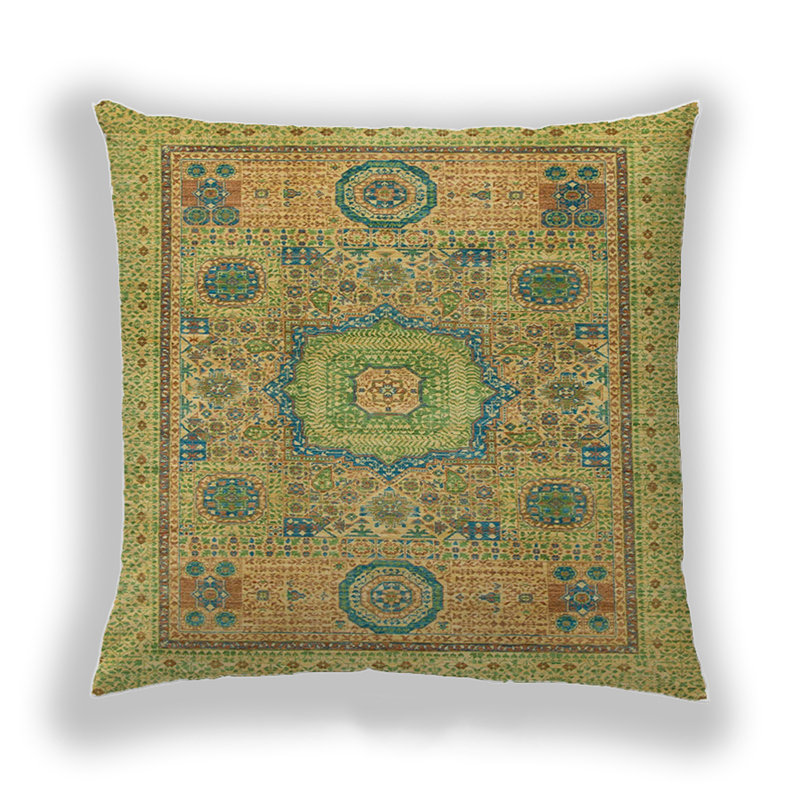 Coussin Abstract 1313, Microsuède