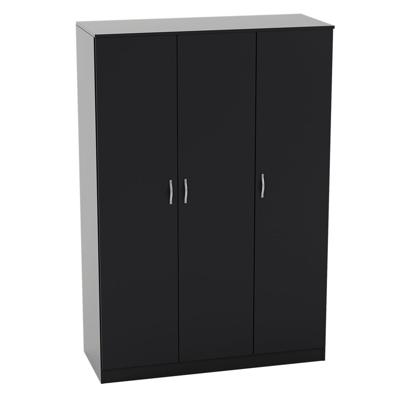 Maybery MDF & Particleboard Wardrobe, Black