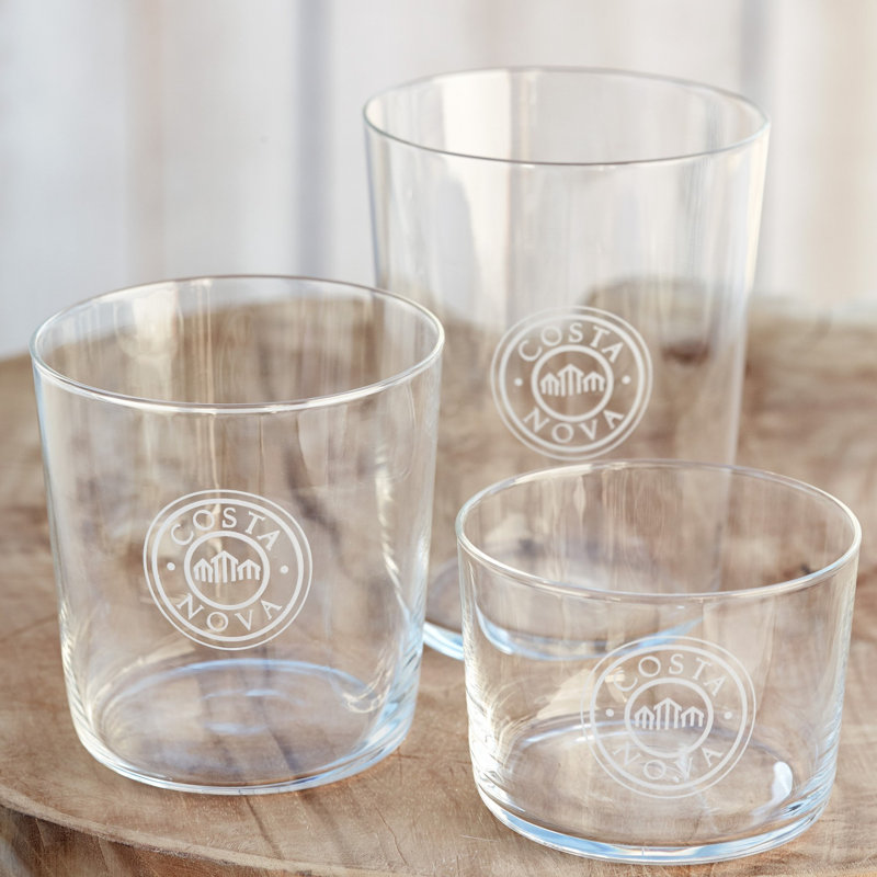 Nova Handmade Drinking Glass, 7 oz.