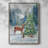 Winter Gathering Framed Print - Solid Wood-3069173