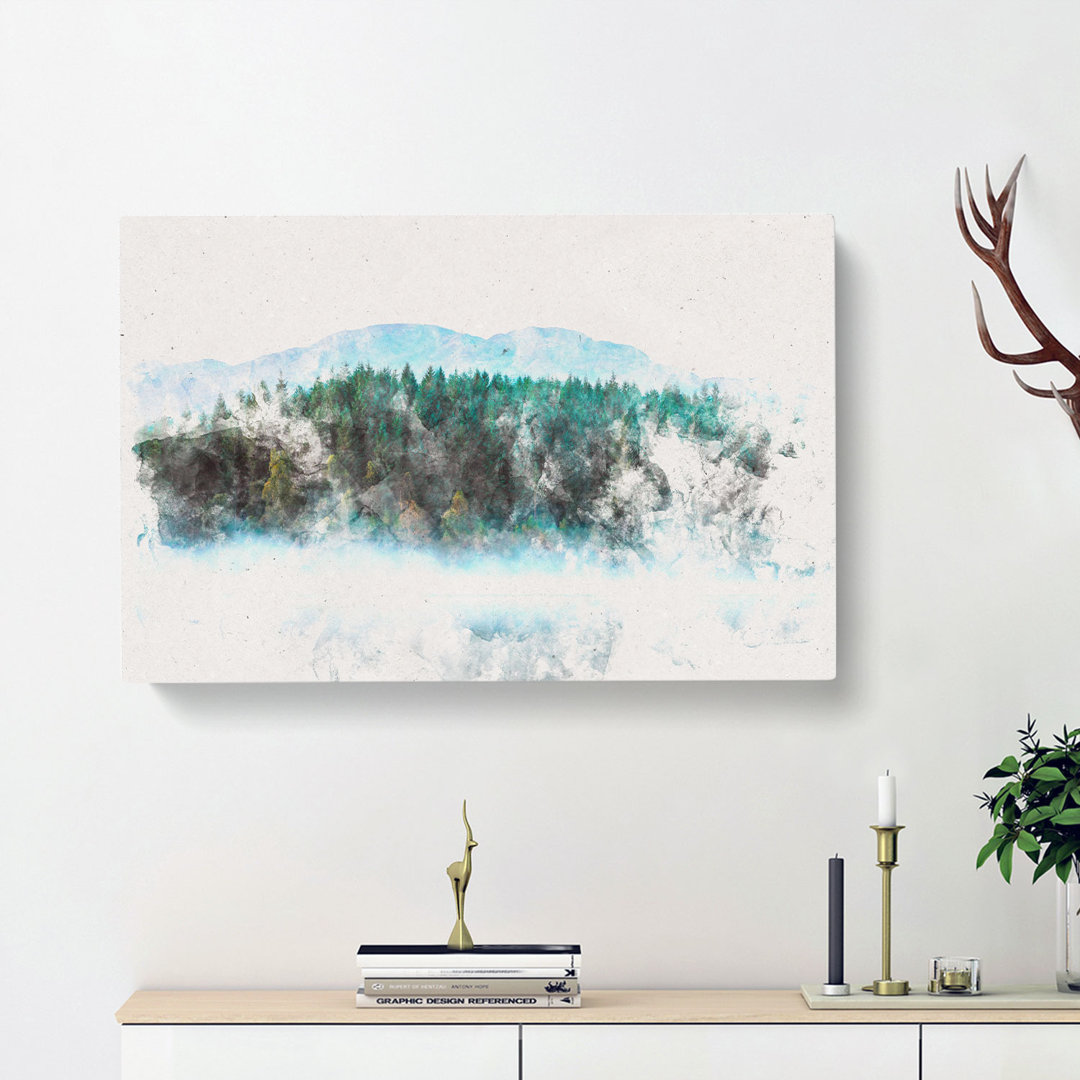 Fir Tree Forest - Wrapped Canvas