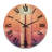 Sandisfield Solid Wood Wall Clock-135960638