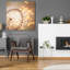  «In Love With London» par Keri Bevan, art mural en verre acrylique, 24 po x 24 po-101618497