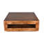 Grande table basse moderne en bois massif