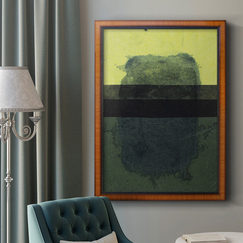 «Souvenir de Rothko III», toile encadrée de qualité supérieure - prête à être accrochée, H 27 po x l 18 po x P 2,5 po