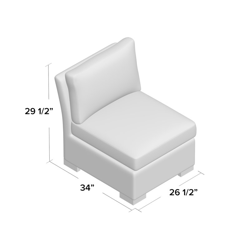 Club Patio Lounge Chair with Cushions, Oyster, Dove Sunbrella® Linen, No Welt