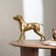 Sculpture décorative en aluminium pour chien pour la maison-Figurine animalière-objet de table-11 po