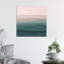 Within The Tide - Blush Meets Teal by Monika Strigel - Wrapped Canvas Print-1282078046