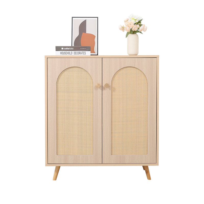 Buffet moderne 30 pi en chêne jaune, Chêne jaune