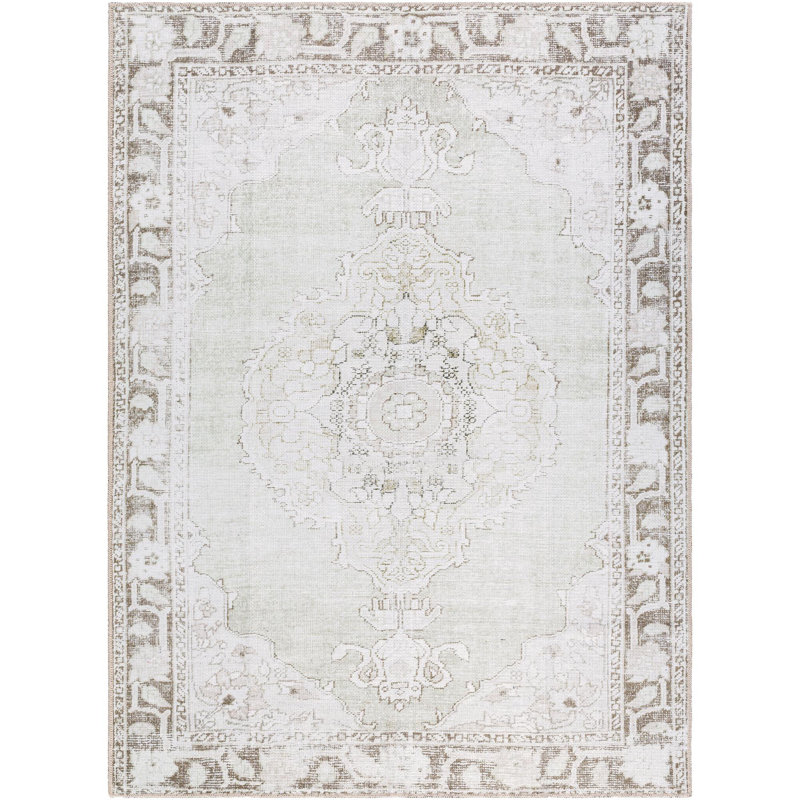 Tapis rose clair Bungalow Bungalow Rainier, Rectangle 7 pi 10 po x 10 pi 2 po
