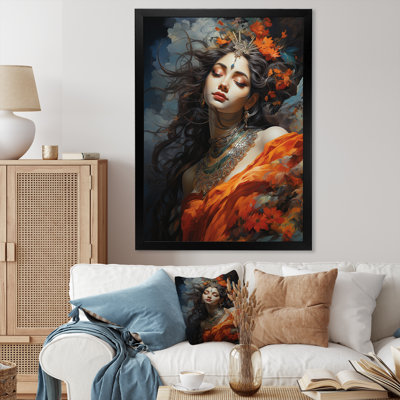 " Beautiful Hinduismflower Woman "