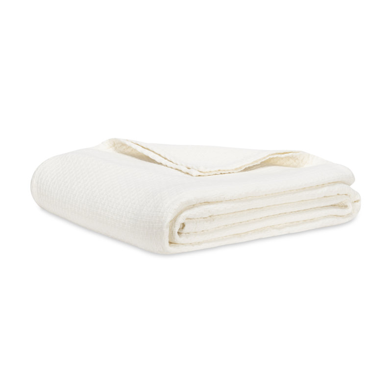 White Regatta Twin Coverlet, King, Off White