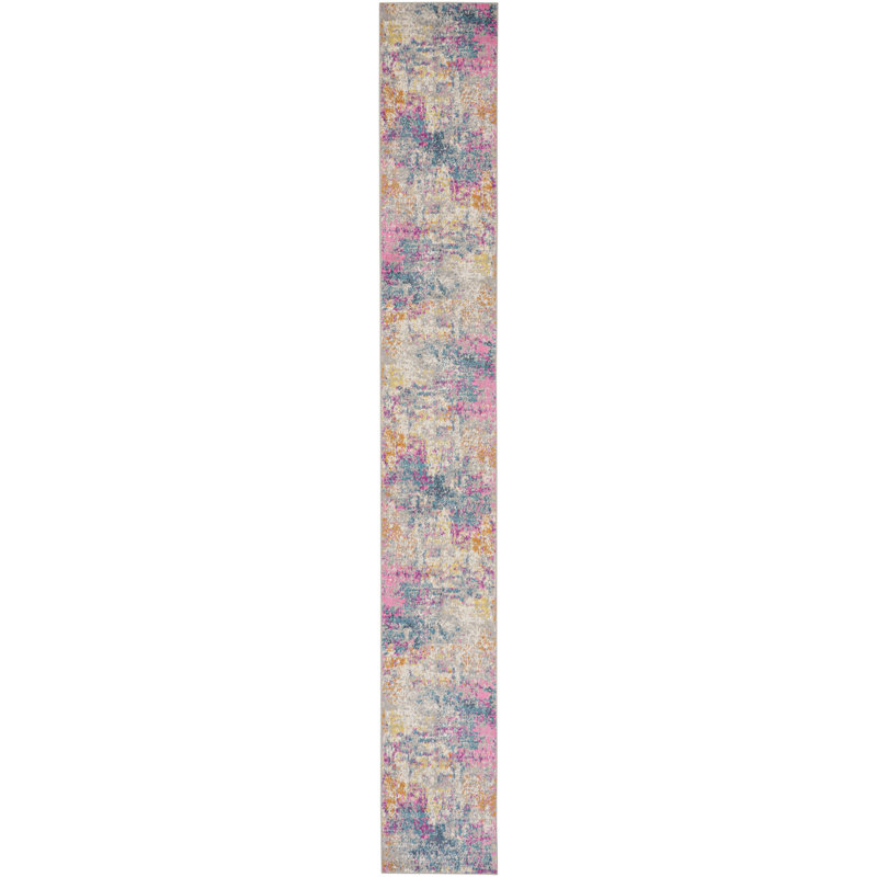 Abbate Abstract Indoor Rug, Runner 2'2" x 20'