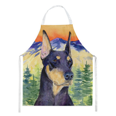 No Pattern Bib Apron