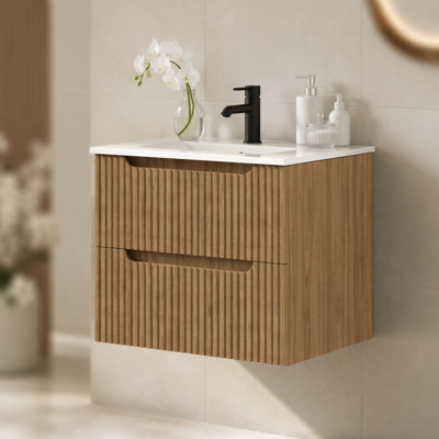 Meuble-lavabo mural 24 po avec lavabo combiné
