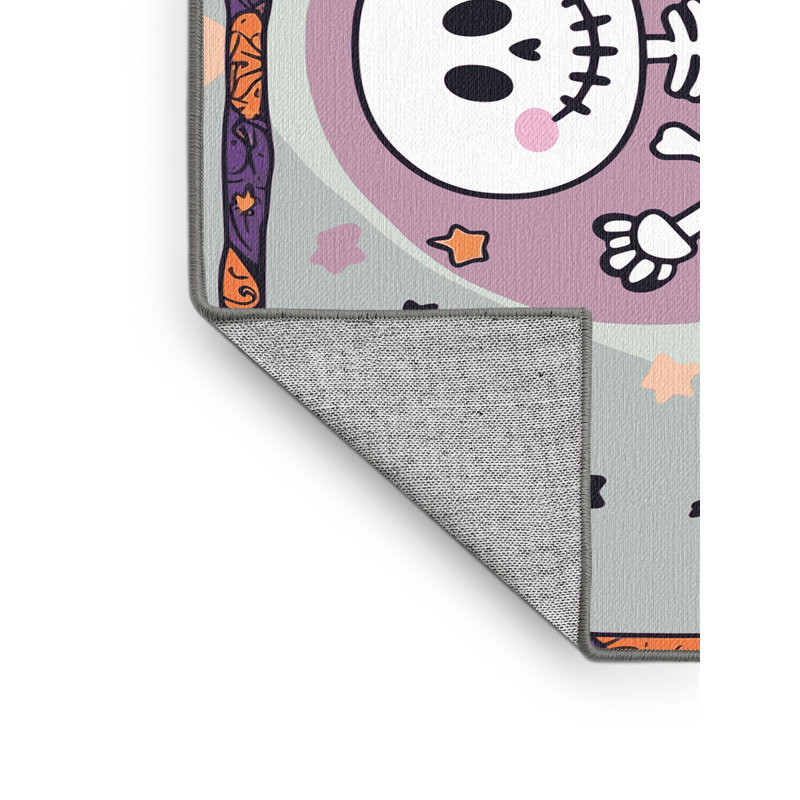 Tapis de Noël lavable The Holiday Aisle®, Rectangle 6 pi x 9 pi
