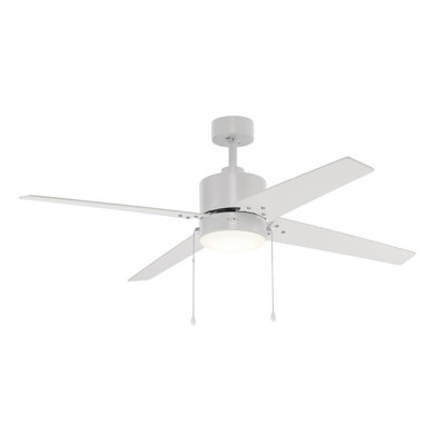 Ventilateur de plafond blanc 52 po Ronan