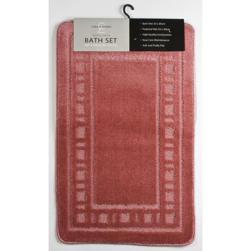 Armoni 2 Piece Bath Mat Set