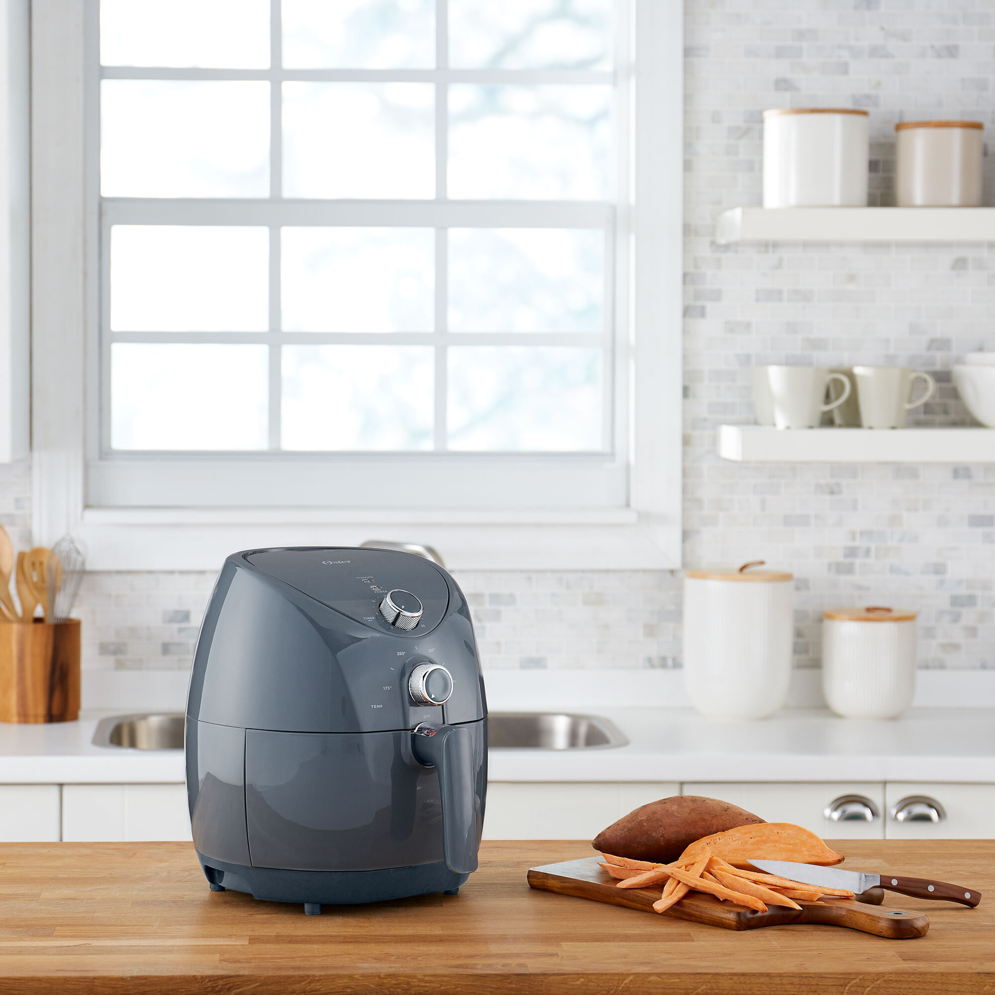 Review: Oster's DuraCeramic Air Fryer Tilts and Rotates to Ensure
