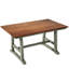 Ensemble de table de salle à manger en bois 6 pièces avec banc long et 4 chaises-634241098