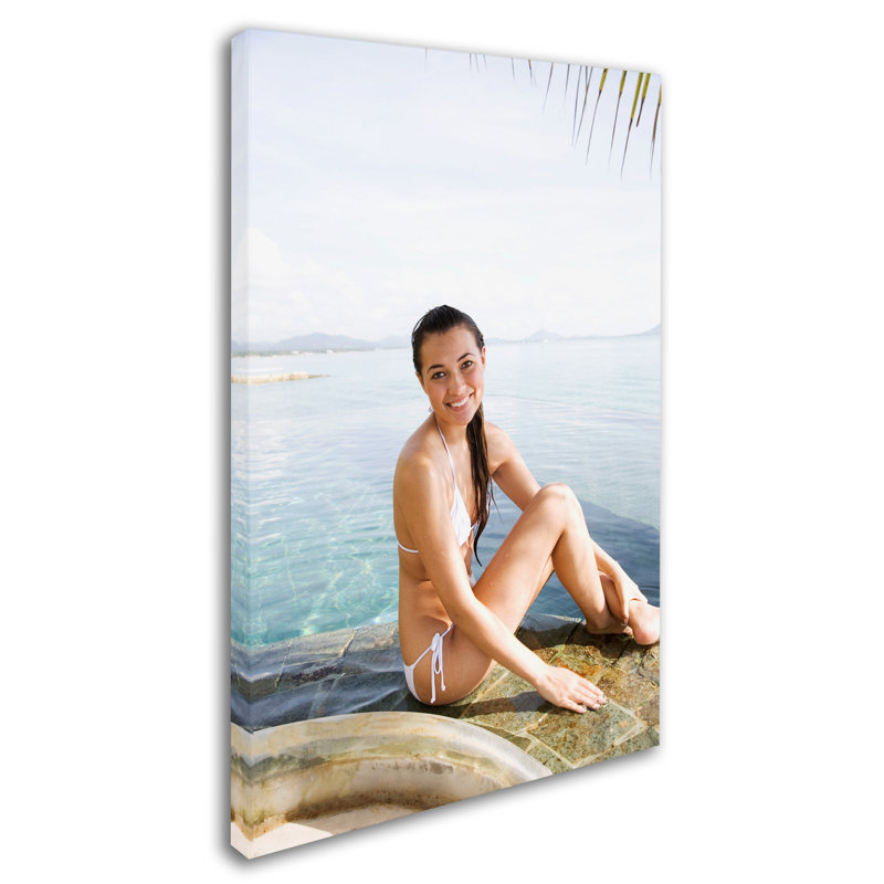 Ann «Woman 1», reproduction de photo sur toile tendue, H 19 po x l 12 po