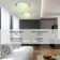 Malibu Flush Mount by Russell Lighting: Sleek Brushed Chrome Design for Modern Spaces