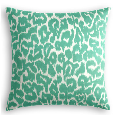 Tobi Fairley Tommye Animal Print Linen Reversible Throw Pillow