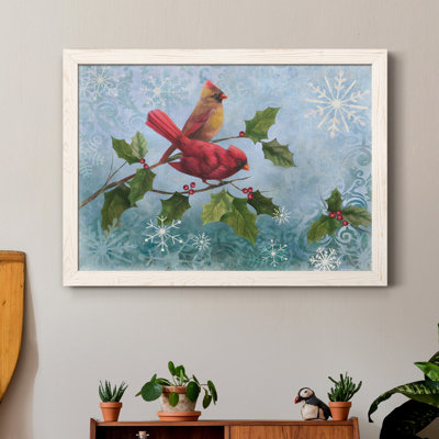 " Winter Cardinal Duet I "