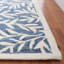 Tapis bleu / ivoire touffeté à la main Aliss-431121133