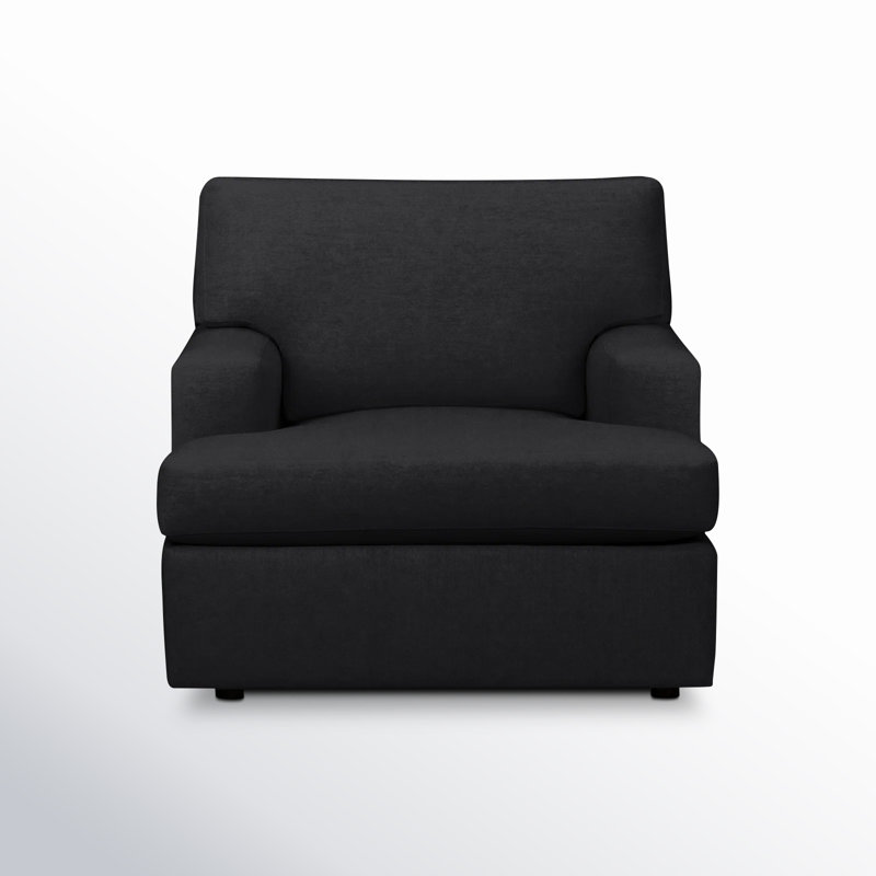 Fauteuil d'appoint Cleo, Velours performance Bella Gunmetal Bella