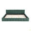 King Size  Upholstered Bed Frame With Thick Fabric, Chenille Fabric Grounded Platform Bed With Headboard And Solid Frame. No Box Spring Needed(88.5''*85.5''*24'')-1605340378