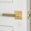 Viaggio Quadrato Rosette Privacy (Bed & Bath) with Lusso Lever-868670193-868670190-868670184