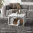 25" High 3-Tier Side Table-1447485245