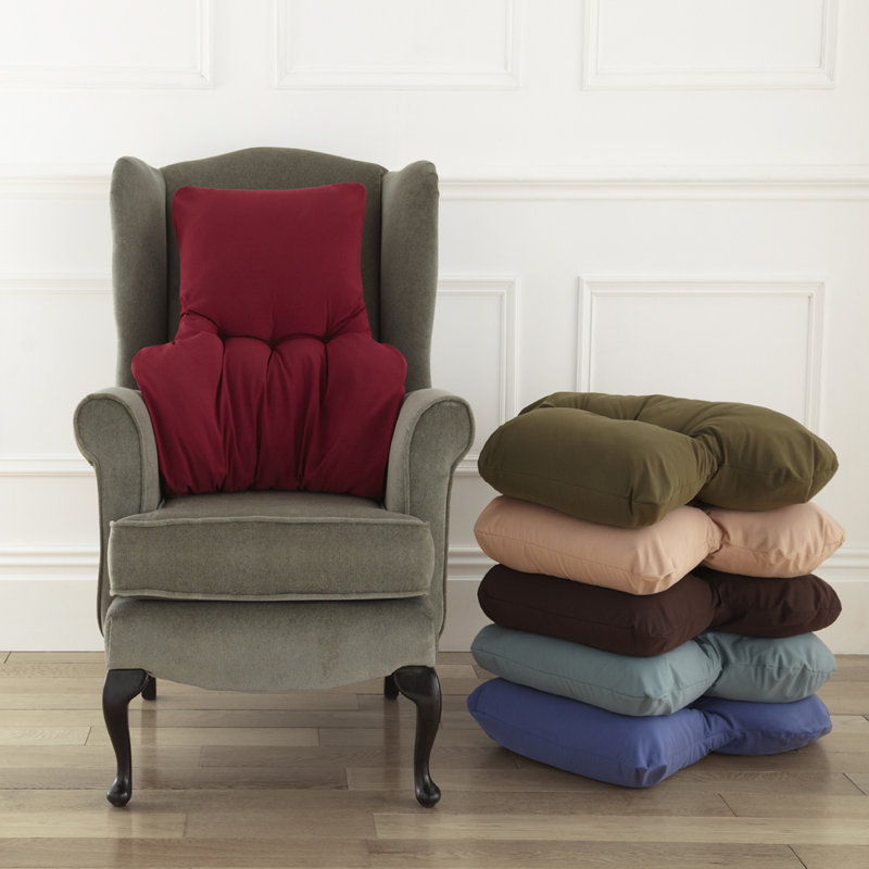 Ludlow Backrest Cushion, Blue