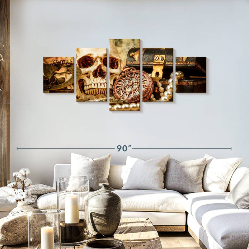 Gothic Headen Decor, H 30 po x l 68 po