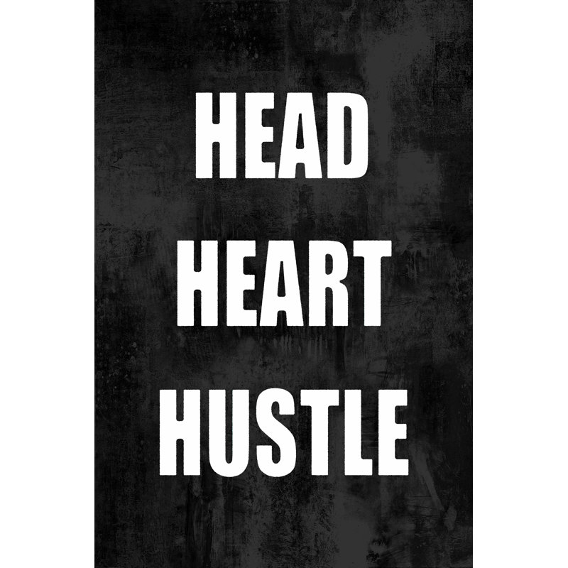 Head Head Hustle, H 18 po x l 12 po