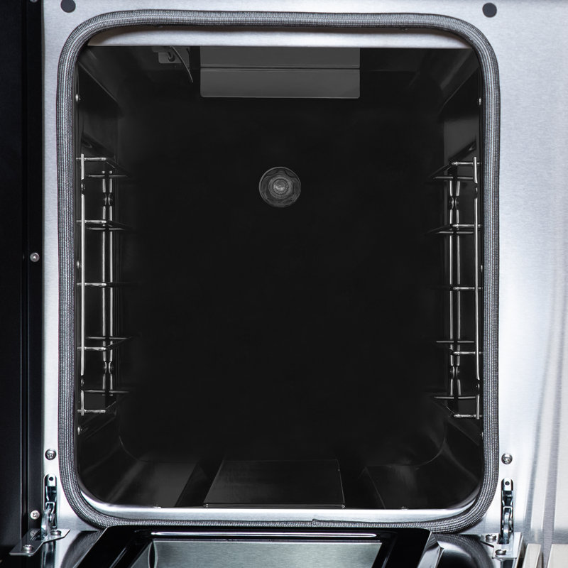 Cuisinière au gaz 48 po Ambre, Black/Copper