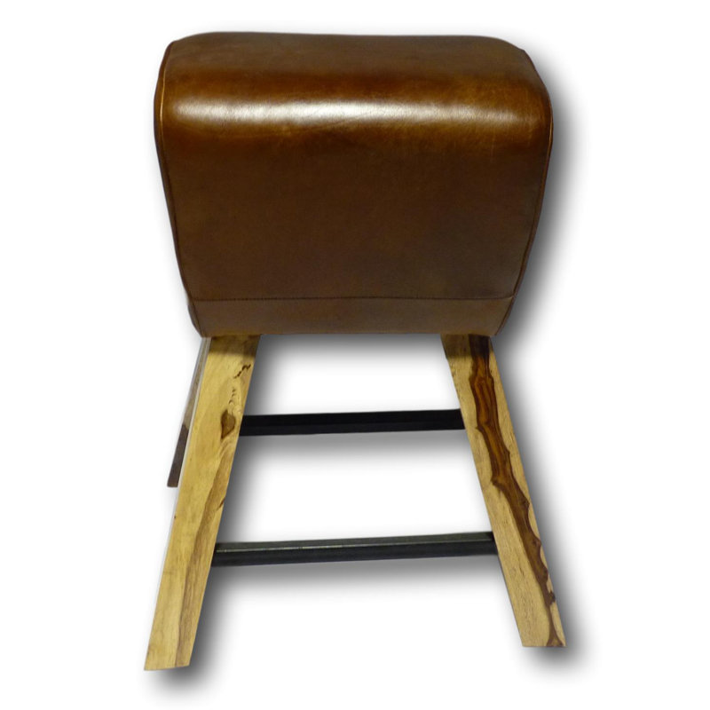Dallas Upholstered Counter Stool with Solid Wood Frame