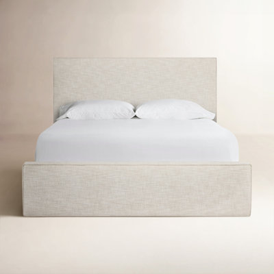 Queensland Upholstered Oak Bed
