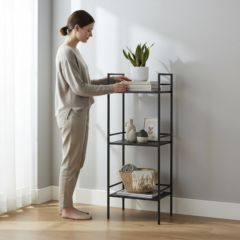 Cronan 35cm W Metal Shelf Unit