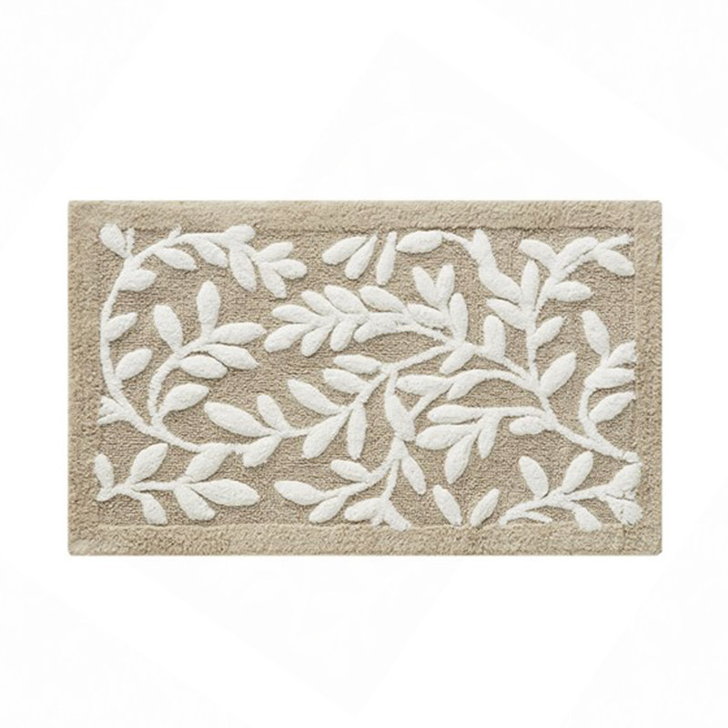 Tapis de bain en coton touffeté, Simple - L 34 po x l 21 po