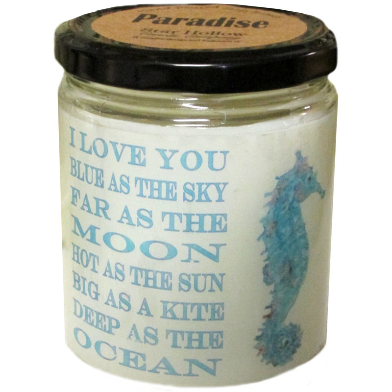 Paradise Scented Jar Candle