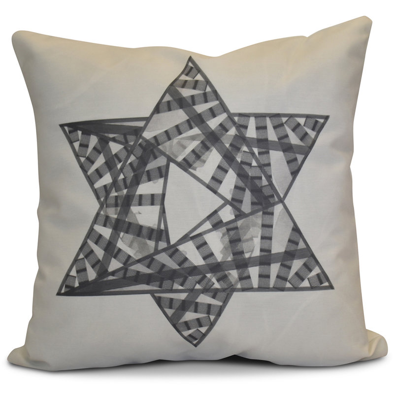 Housse et coussin décoratif décoratif, Gris, 26 po x 26 po