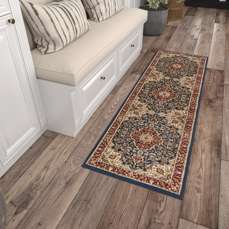 Tapis d'intérieur tissé à la machine, Tapis de couloir 2 pi 3 po x 7 pi 3 po