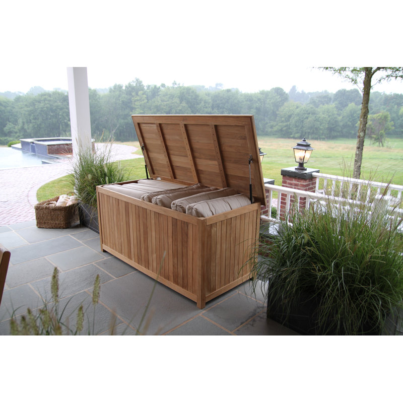 Essential 255 Gallon Teak Deck Box
