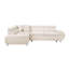 Canapé-lit en velours 75,59 po Louisius-100077193-100077196-88616122